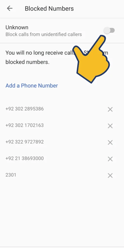 How to Block Unknown Numbers on OPPO A54