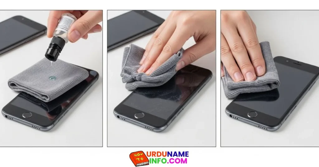 How to Clean Mobile Screen at Home (Without Scratches)