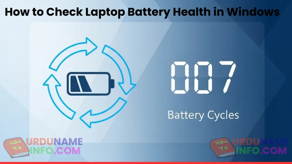 Check Battery Cycle Count